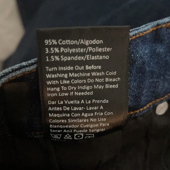 PLUS HW straight jeans - Picture 2 of 2